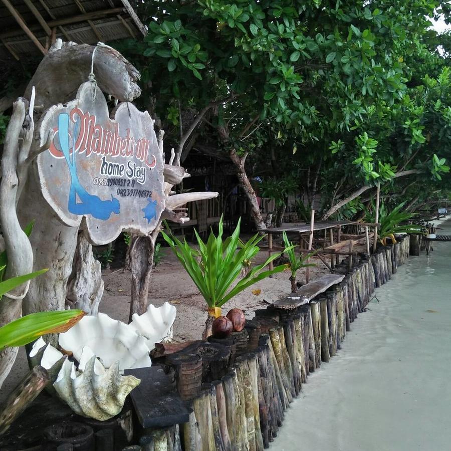 Mambetron Homestay Raja Ampat Pulau Mansuar Ngoại thất bức ảnh
